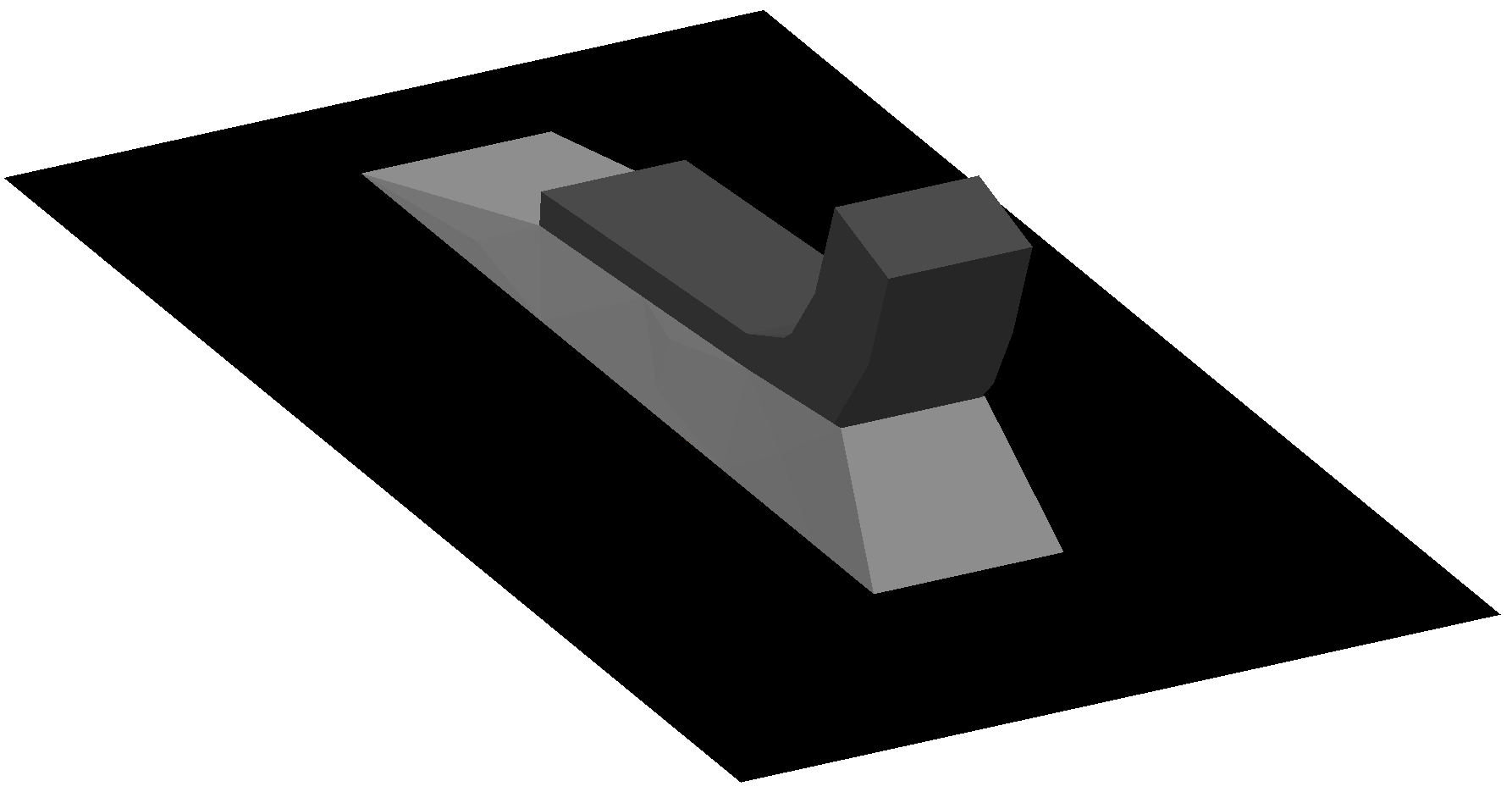 Black, grey solder joint structure